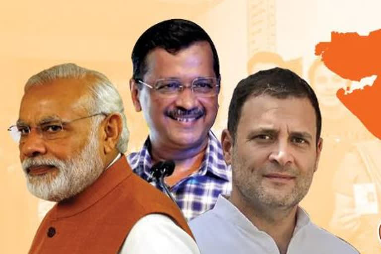 BJP ahead in Gujarat and Himachal