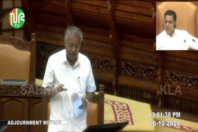 cheif minister on silverline project  silverline project  legislative assembly  bjp  k rail  pinarayi vijayan  cheif minister  cpim  latest news in trivandrum  latest news today  സില്‍വര്‍ ലൈന്‍ പദ്ധതി  പദ്ധതി ഉപേക്ഷിക്കില്ല  മുഖ്യമന്ത്രി  പിണറായി വിജയൻ  നിയമസഭ  തിരുവനന്തപുരം ഏറ്റവും പുതിയ വാര്‍ത്ത  ഇന്നത്തെ പ്രധാന വാര്‍ത്ത