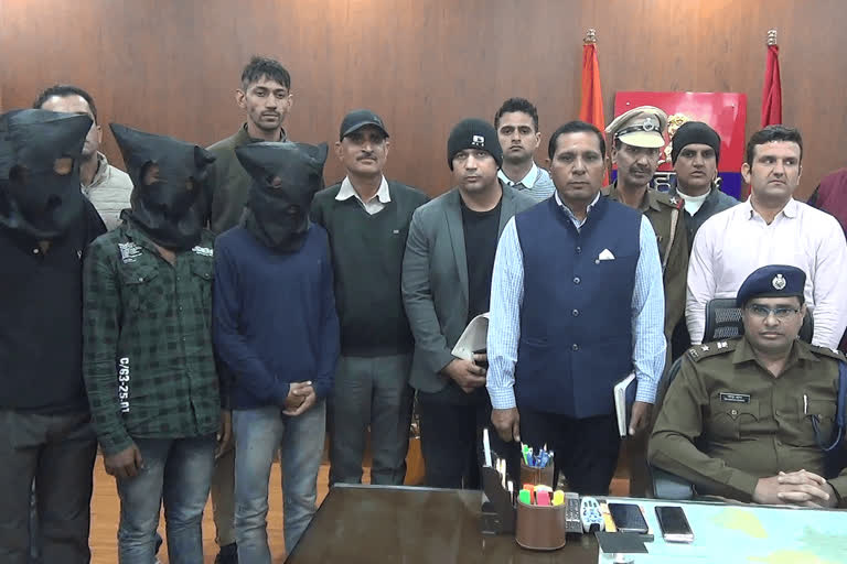 robbery gang arrested in Kaithal CIA team caught Robbery and extortion in Punjab-Haryana