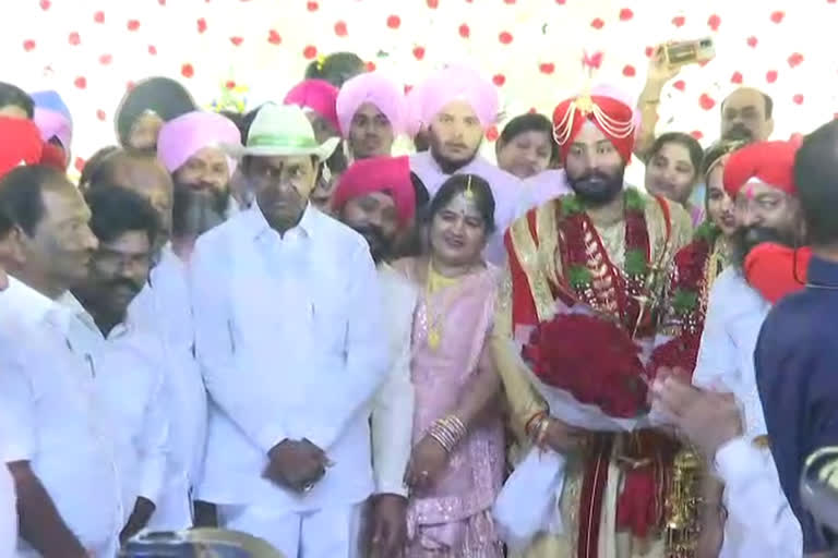 KCR attended the wedding