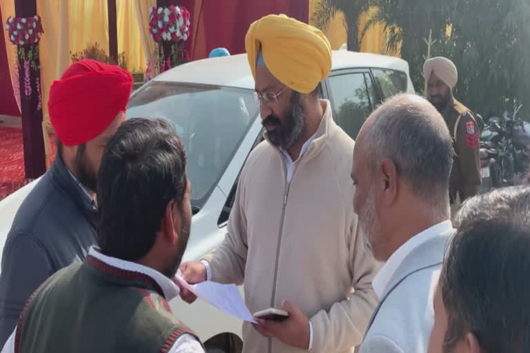 In Sangrur Parminder Dhindsa targeted the AAP party