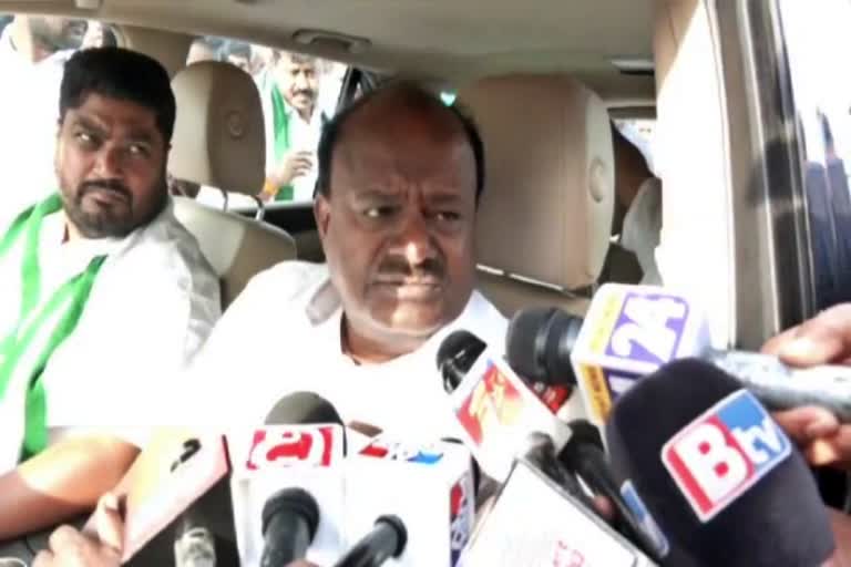 Former CM HD Kumaraswamy