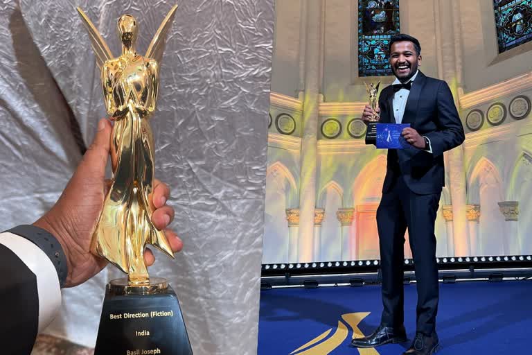 Basil Joseph won best director award  Basil Joseph  Asian Academy awards  മലയാളകിള്‍ക്ക് അഭിമാനമായി ബേസില്‍  മികച്ച സംവിധായകനായി ബേസില്‍ ജോസഫ്‌  ബേസില്‍ ജോസഫ്‌  ബേസില്‍  Basil Joseph got Asian Academy Award  ബേസില്‍ ജോസഫിന് ഏഷ്യന്‍ അക്കാദമി അവാര്‍ഡ്  ഏഷ്യന്‍ അക്കാദമി അവാര്‍ഡ്