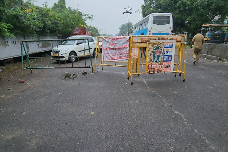 பல்லாவரம் வார சந்தை மூடல்