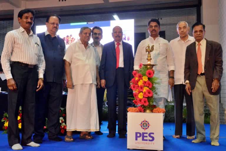 Etv BharatScience fair program organized at PES University