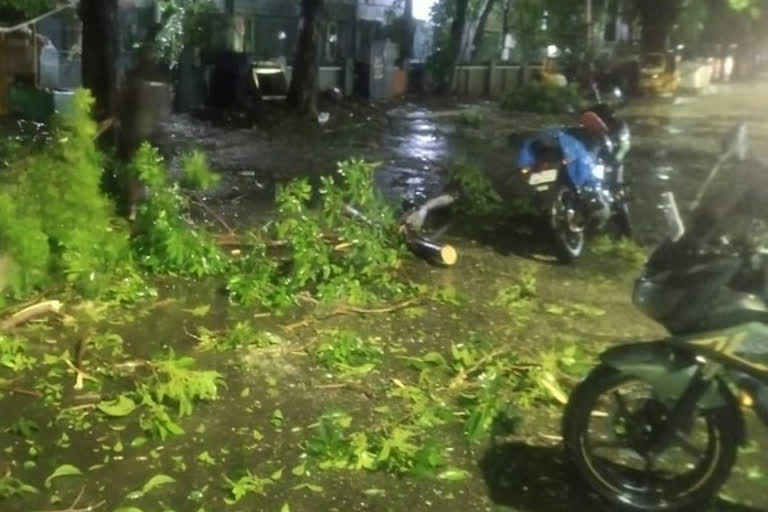 cyclonic storm mandous made landfall near Mamallapuram