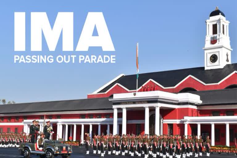 Uttarakhand Dehradun IMA POP,  passing out parade, new military officers