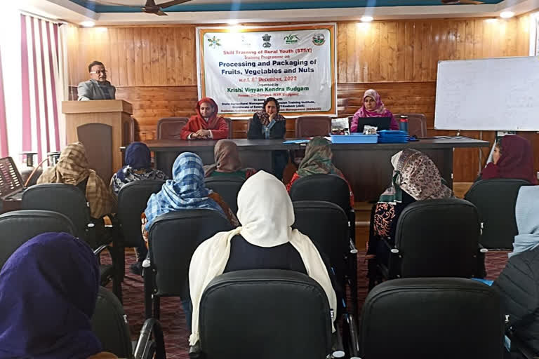 KVK Budgam Kick Starts Skill Training For Rural Youth On Processing And Packaging