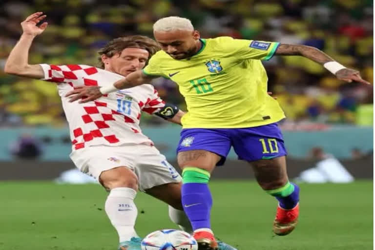 CROATIA VS BRAZIL QUARTER FINAL FOOTBALL LIVE SCORE FIFA WORLD CUP 2022 MATCH AT EDUCATION CITY STADIUM UPDATES