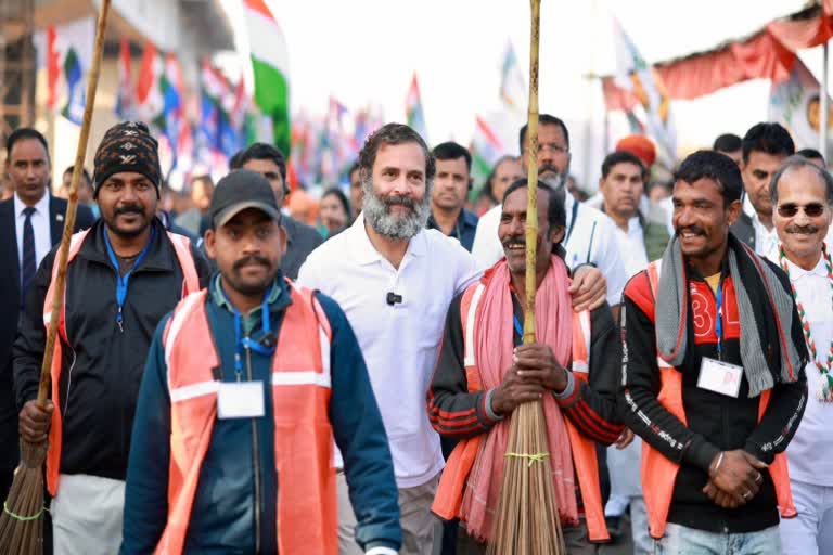 Rahul Gandhi Bharat Jodo Yatra resumed