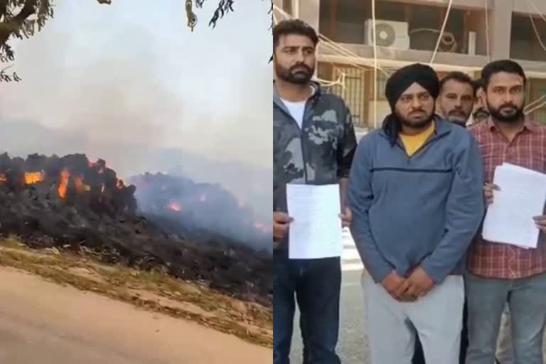 Stubble dispute in Fatehabad