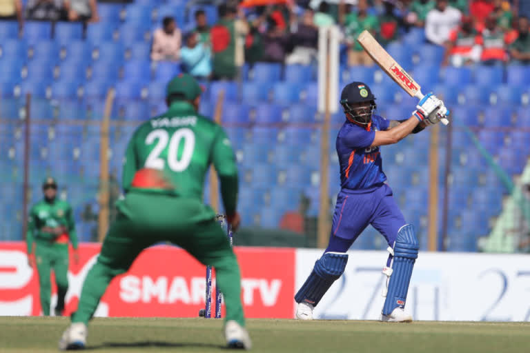 Virat Kohli Makes 44th ODI Century Against Bangladesh