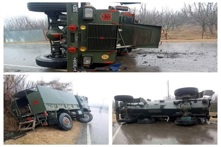 Army Vehicles Accident