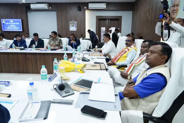 Bastar Tribal Development Authority meeting