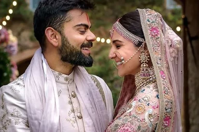 Anushka Sharma Virat Kohli Celebrate 5th wedding anniversary