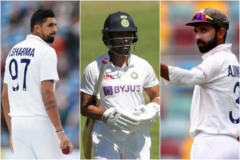 Ajinkya Rahane  Ishant Sharma Likely To Lose Central Contracts  BCCI  Ishant Sharma  Suryakumar Yadav  Shubman Gill  hardik pandya  അജിങ്ക്യ രഹാനെ  വൃദ്ധിമാൻ സാഹ  ഇഷാന്ത് ശർമ  ഇഷാന്ത് ശർമ ബിസിസിഐ കേന്ദ്ര കാരാര്‍  സൂര്യകുമാര്‍ യാദവ്  സൂര്യകുമാര്‍ യാദവ് ബിസിസിഐ കേന്ദ്ര കാരാര്‍  ഹാര്‍ദിക് പാണ്ഡ്യ