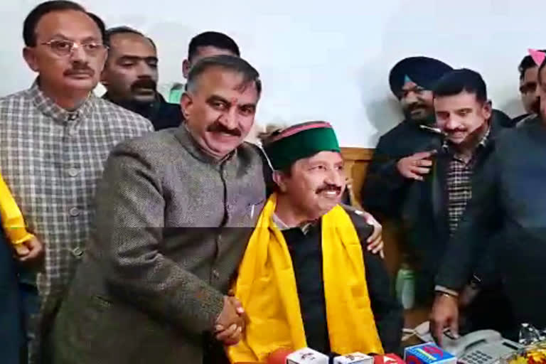 Himachal Deputy CM Mukesh Agnihotri took charge