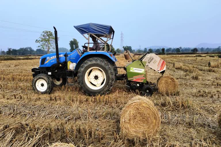 baler machine in kanker