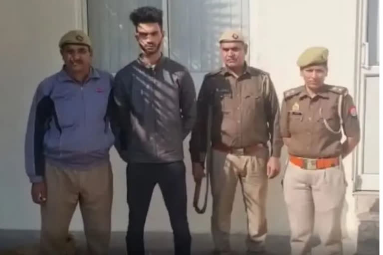 MUSLIM BOY WAS ABOUT TO MARRY A GIRL BY CHANGING HIS NAME IN NOIDA ACCUSE ARRESTED