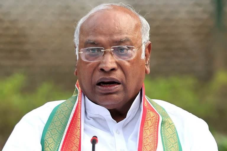 Congress Party National President Mallikarjun Kharge