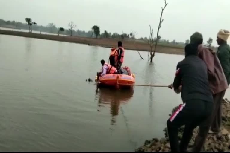 betul 2 youths died due to drowning in dam