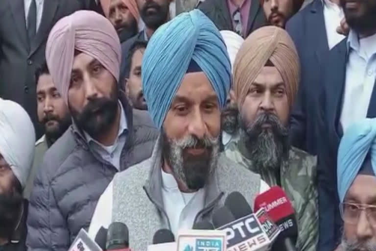 Bikram Majithia appeared in court at Amritsar