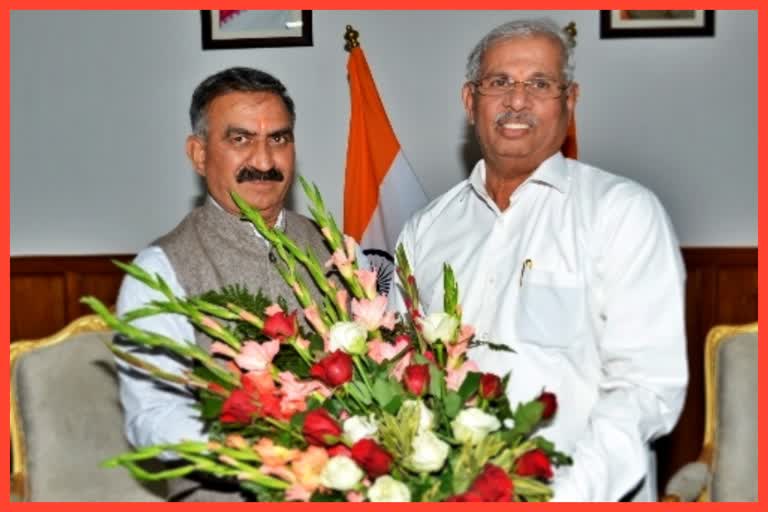 CM Sukhvinder Singh Sukhu met the Governor