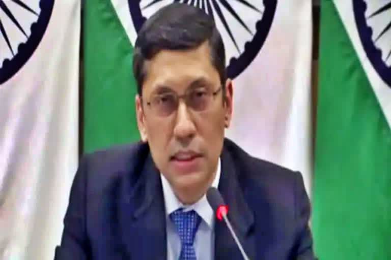 MEA spokesperson Arindam Bagchi