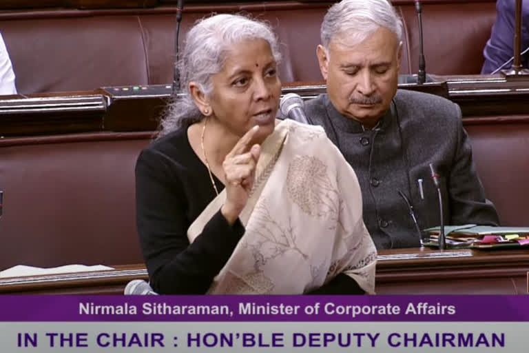 FM Nirmala Sitharaman lays down statistics of drugs smuggled through sea route in Rajya Sabha