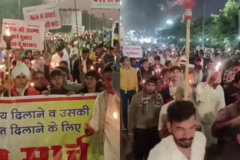 minor-girl-murder-in-hisar-people-protest-for-justice