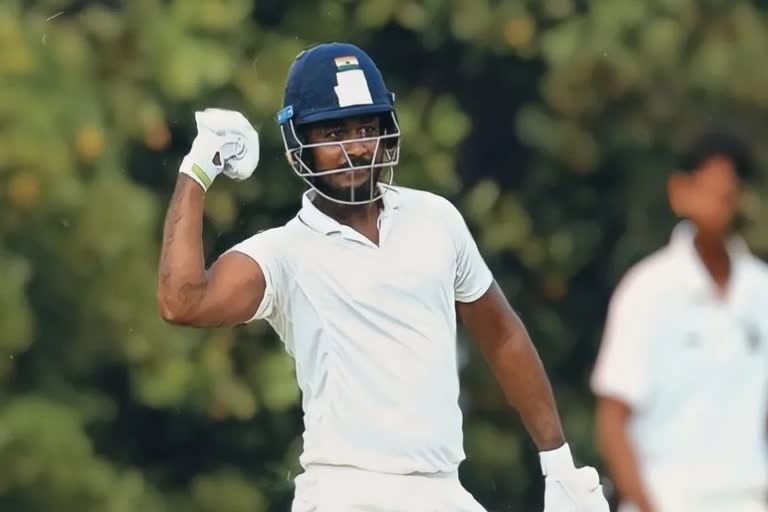 രഞ്ജി ട്രോഫി 2022  Sanju Samson  സഞ്ജു സാംസണ്‍  സഞ്ജു  Ranji Trophy  തകർത്തടിച്ച് സഞ്ജു  ജാർഖണ്ഡിനെതിരെ കേരളത്തിന് മികച്ച തുടക്കം  Ranji Trophy Kerala vs Jharkhand  രോഹൻ പ്രേം  കേരള