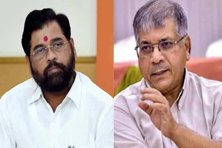 meeting between Chief Minister Eknath Shinde and Prakash Ambedkar