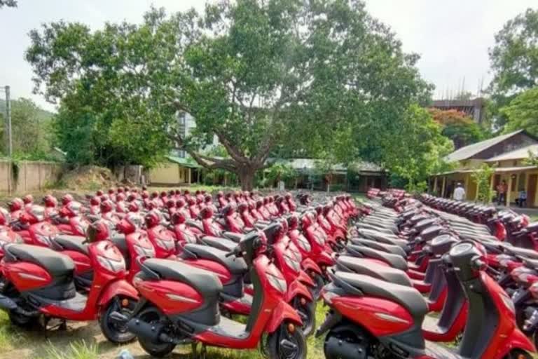 Scooty distribution in Dhubri