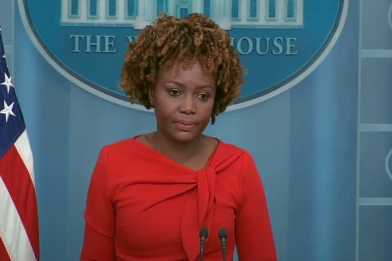 White House Press Secretary Karine Jean Pierre