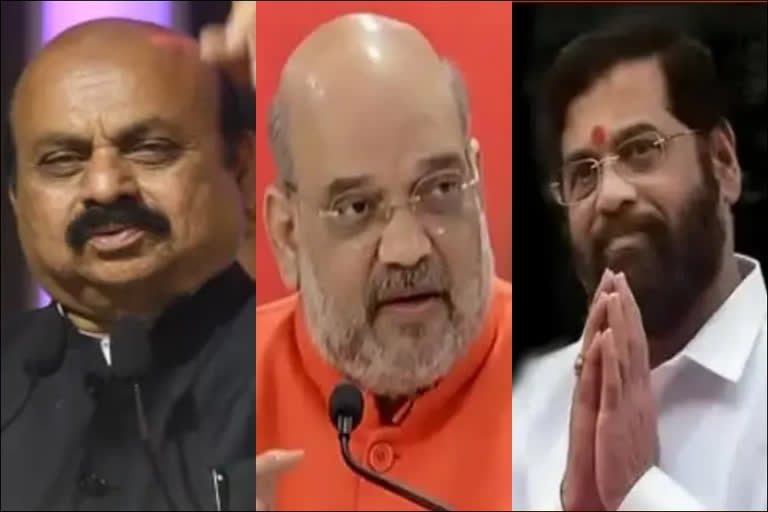 Karnataka Maharashtra border dispute  meeting led by Home Minister Amit Shah  Today evening important meeting  ಅಮಿತ್ ನೇತೃತ್ವದಲ್ಲಿ ಇಂದು ಮಹತ್ವದ ಸಭೆ  ಕರ್ನಾಟಕ ಮಹಾ ಗಡಿ ವಿವಾದ  ಕೇಂದ್ರ ಗೃಹ ಸಚಿವ ಅಮಿತ್ ಶಾ ನೇತೃತ್ವದಲ್ಲಿ ಮಹತ್ವದ ಸಭೆ  ರಾಜ್ಯಗಳ ನಡುವೆ ಗಡಿ ವಿವಾದ  ಗಡಿ ವಿವಾದ ಇತ್ಯರ್ಥಕ್ಕೆ ಮಧ್ಯಸ್ಥಿಕೆ ವಹಿಸುವಂತೆ ಮನವಿ