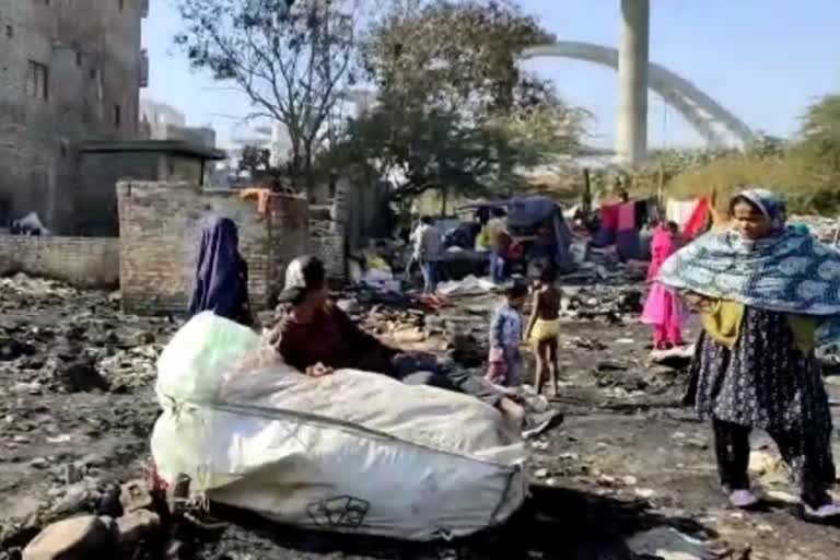 people in jahangirpuri slums did not get any help