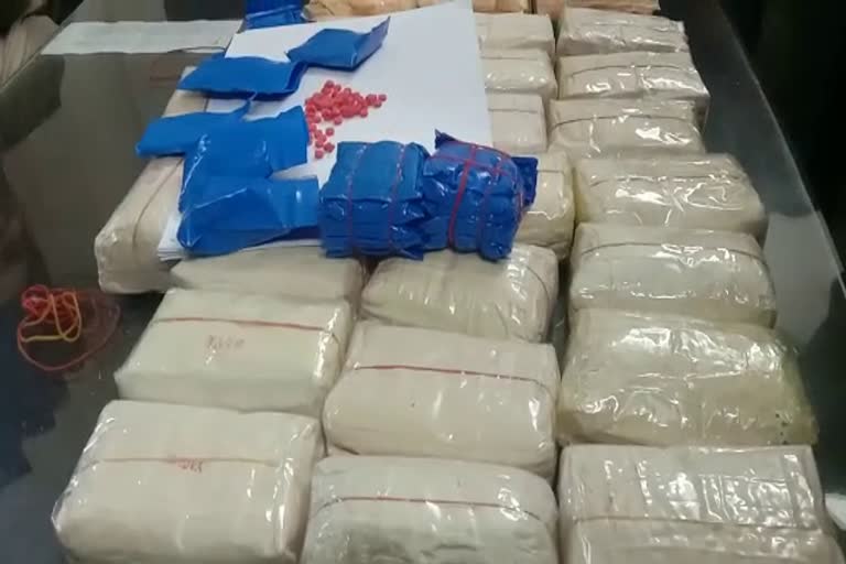 Huge amount of drugs seized from Ambulance in Guwahati