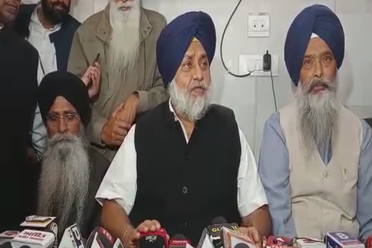 At Amritsar Sukhbir Badal lashed out at Laljit Bhul