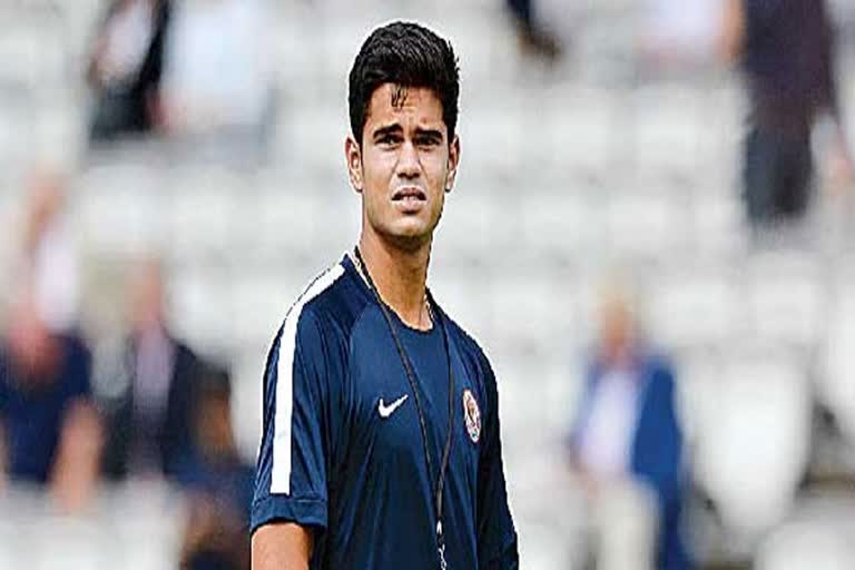 arjun tendulkar century ranzi trophy