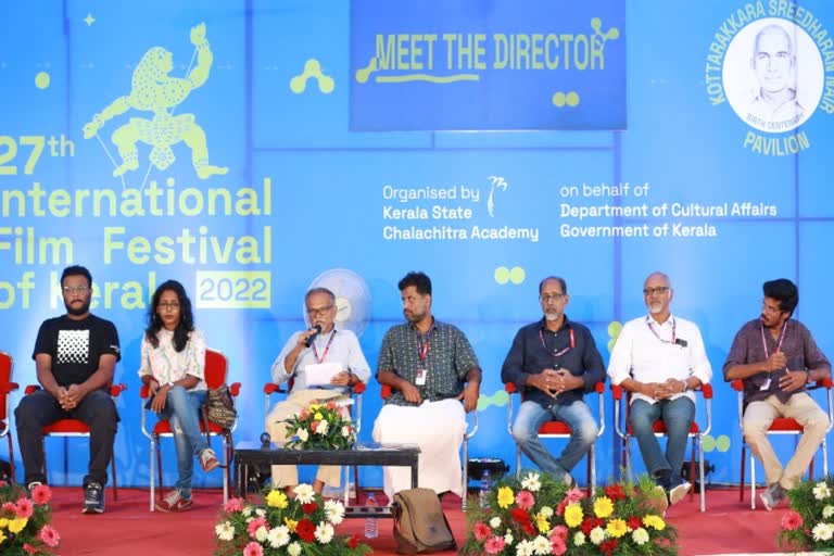 IFFK  Thiruvananthapuram  Meet the director  Films  International Film Festival  സിനിമ  രാജ്യാന്തര ചലച്ചിത്ര മേള  മേള  ഡെലിഗേറ്റുകള്‍  മീറ്റ് ദി ഡയറക്‌ടർ  തിരുവനന്തപുരം  തിരുവനന്തപുരം  വേട്ടപ്പട്ടികളും ഓട്ടക്കാരും  ലിജോ ജോസ് പെല്ലിശേരി  നൻപകൽ നേരത്ത് മയക്കം