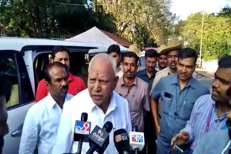 yediyurappa react on party negligence