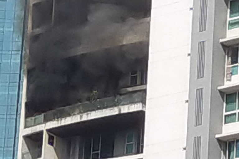 One Avighna building Fire