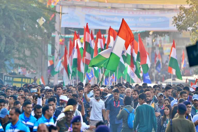 Bharat Jodo Yatra in Rajasthan