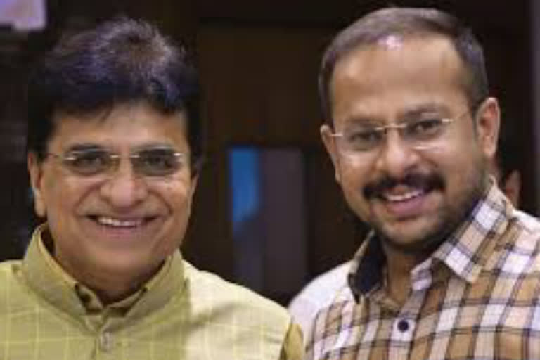 MH BJP leader Kirit Somaiya son Neil Somaiya given clean chit by EOW in INS Vikrant scam case