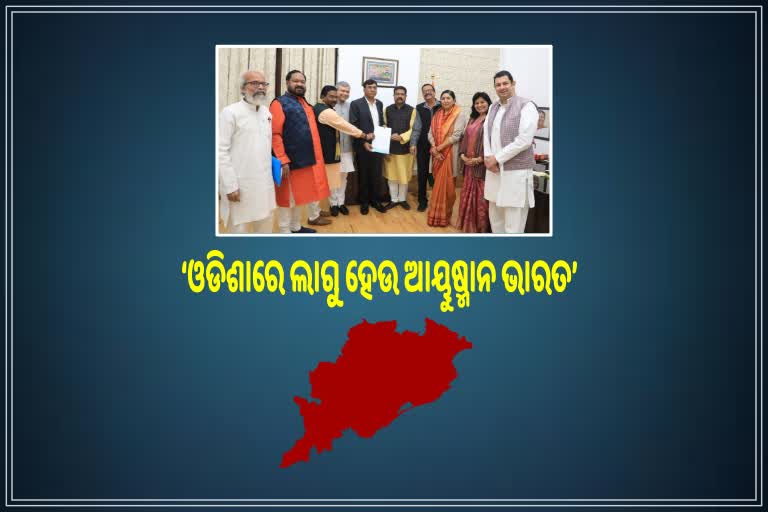 Odisha  MPs Met Union Minister: କେନ୍ଦ୍ର ସ୍ୱାସ୍ଥ୍ୟମନ୍ତ୍ରୀଙ୍କୁ ଭେଟିଲେ ବିଜେପି ସାଂସଦ ପ୍ରତିନିଧି ମଣ୍ଡଳୀ