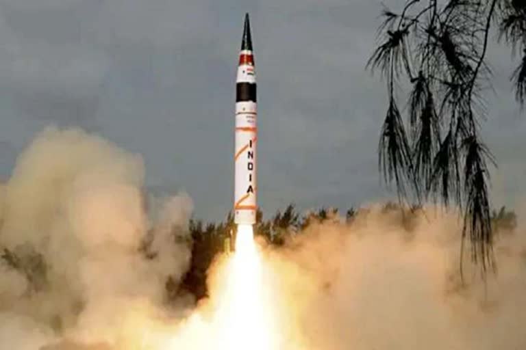 Agni-5 Ballistic Missile Trial