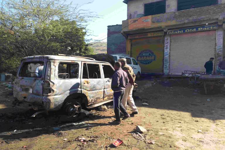 Sensation after finding burnt dead body in car