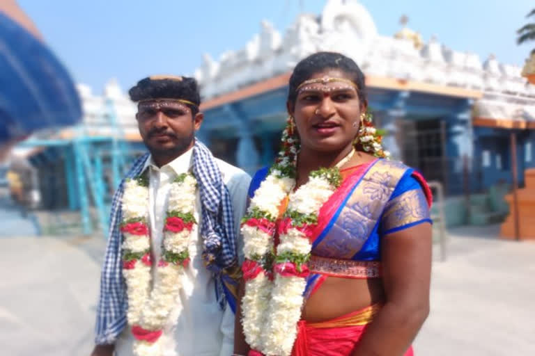 Transgender marriage in karimnagar district