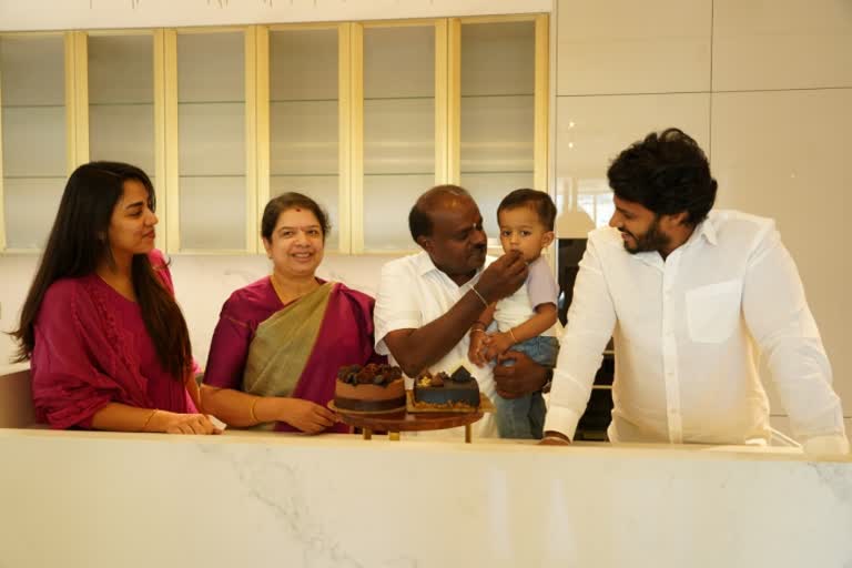 HDK celebrated birthday simply with family