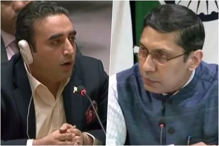 India response to Pakistan strongly after Bilawal Bhutto Zardari comment on Narendra Modi